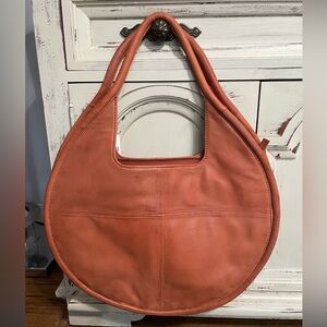 Beautiful brown leather bag from Anthropologie